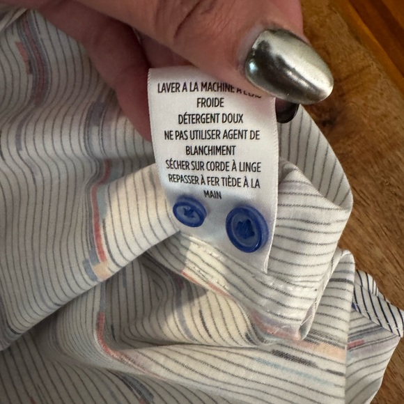 Robert Graham Shipping Lines Cotton Blend Classic Fit Button Down Shirt NWT MED - Picture 7 of 10